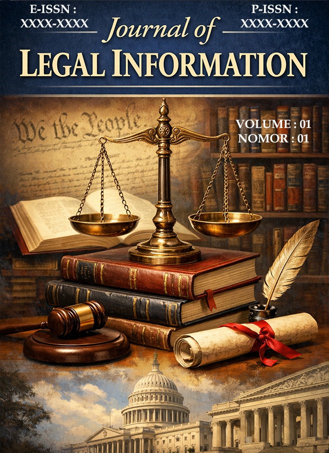 					View Vol. 1 No. 1 (2026): Journal of Legal Information (JLI)
				